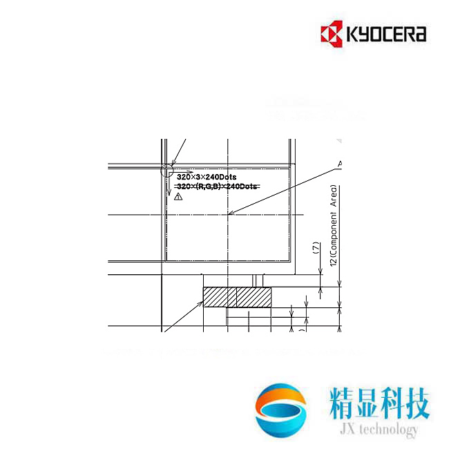 京瓷3.5寸小尺寸LCD工業(yè)屏TG035QVLQAANN